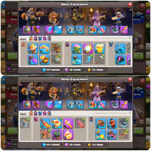 🔥TH-17 NEARLY MAX DEFENSE ✅ 2 HERO MAX | ALMOST MAX TROOPS | (RS-26) (EB-20) | RENAME AVAILABLE | INSTANT DELIVERY - Image 7