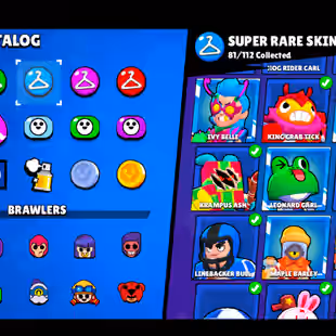 🌟207 SKINS🌟54.300 TROPHY | 88 BRAWLERS | 21 MAX | 11 HYPERCHARGED | INSTANT DELIVERY | FULL ACCESS - Image 25