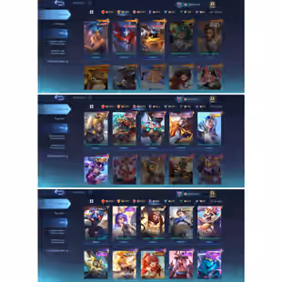 MOONTON | LV 106 | 🔥WR 57 PERCENT🔥 | EPIC RECALL SEAL OF ANVIELS CRAWLS - CC WAN WAN | HERO 126 | SKIN 296 | BP 194K - Image 4