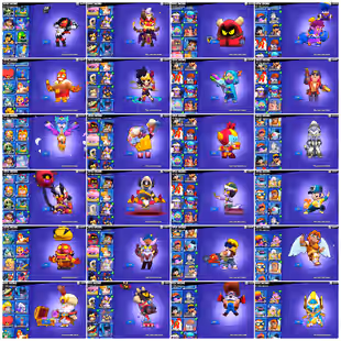 🔥560 GEMS 🔥 72K TROPHY | 55K BLING | 15 TITLE | 93 BRAWLER | 57 MAXED | 36 HYPERCHARGED | 216 SKIN | INSTANT DELIVERY - Image 6