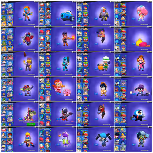 🔥VANARA FRFRAN🔥JOCK STU | 80K TROPHY | 12K BLING | 90 BRAWLER | 77 MAXED | 31 HYPERCHARG | 224 SKIN | INSTANT DELIVERY - Image 11