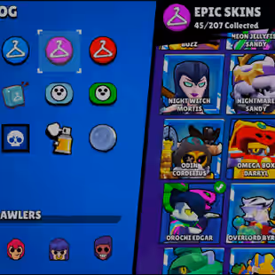 🌟201 SKINS🌟72.400 TROPHY | 93 BRAWLERS | 25 MAX | 14 HYPERCHARGED | INSTANT DELIVERY | FULL ACCESS - Image 45