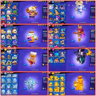 552 Skins  | Trophy Titan | Almost Alien Fame | Prestige 2 | 11 R35 Brawlers | Instant Delivery | 11 11 PINo - Image 3