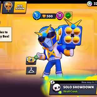 🔥[ 60X BRAWLERS - 7X MAX BRAWLERS ] 🔥 TROPHY: 18000 || 40X CUTE AND SOME RAREST SKINS || FAST DELIVERY - Image 1