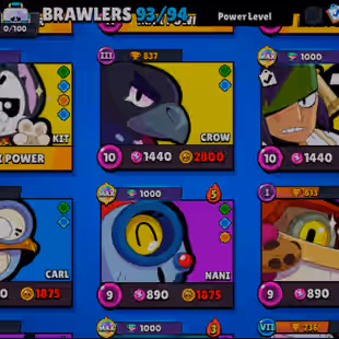 🌟201 SKINS🌟72.400 TROPHY | 93 BRAWLERS | 25 MAX | 14 HYPERCHARGED | INSTANT DELIVERY | FULL ACCESS - Image 10