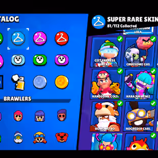 🌟207 SKINS🌟54.300 TROPHY | 88 BRAWLERS | 21 MAX | 11 HYPERCHARGED | INSTANT DELIVERY | FULL ACCESS - Image 24