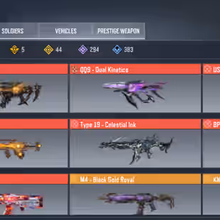 [Level 400] 10 CP Spins | Mythic Dark Shepherd x Mythic USS9 | 7 Mythic x 44 Legendary Weapons | OG | Activision Only - Image 3