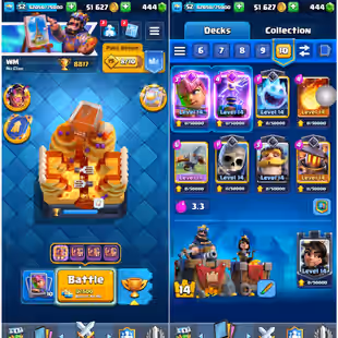 🔥KT14 XP52 🚀 43 MAXED | 2 ELITE | 7 EVOLUTION | 80 EMOTE | 8817 TROPHY | INSTANT DELIVERY - Image 1