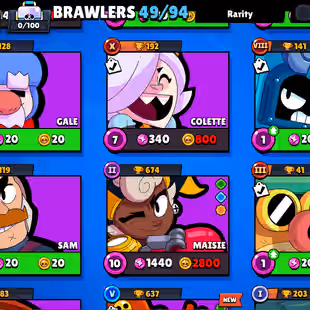 🔥[ 49X BRAWLERS - 17000 TROPHY ]🔥 RAREST ONE || 40X CUTE SKINS || LOWEST PRICE || FAST DELIVERY - Image 8