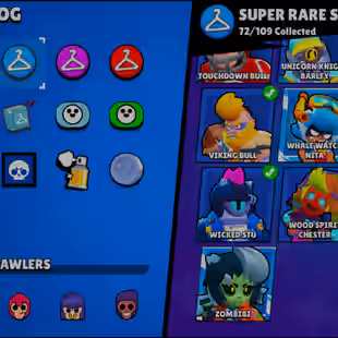 🌟201 SKINS🌟72.400 TROPHY | 93 BRAWLERS | 25 MAX | 14 HYPERCHARGED | INSTANT DELIVERY | FULL ACCESS - Image 34