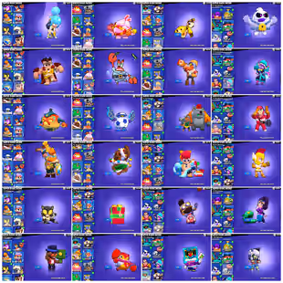 🔥VANARA FRFRAN🔥JOCK STU | 80K TROPHY | 12K BLING | 90 BRAWLER | 77 MAXED | 31 HYPERCHARG | 224 SKIN | INSTANT DELIVERY - Image 10
