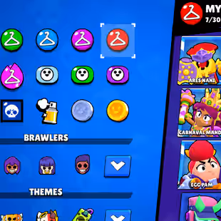 🔥[ 62X MAX BRAWLER - 39X HYPERCHARGED ] 🔥 TROPHY : 760000 || 91X BRAWLER UNLOCK || 268X SKIKS || MANY UNIQE AND RARE - Image 7