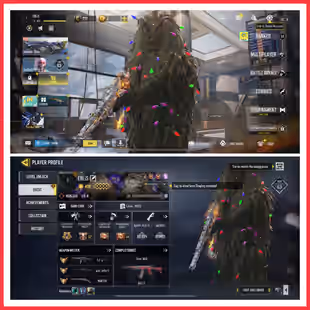STACKED | AK 117 - GRIM ENDING LEVEL 4 | 2 MYTHIC 🔥 9 LEGENDARY | LEVEL 400 | BEST CHARACTERS | 411 EPIC GUNS - Image 1