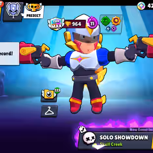 🔥[ 62X MAX BRAWLER - 39X HYPERCHARGED ] 🔥 TROPHY : 760000 || 91X BRAWLER UNLOCK || 268X SKIKS || MANY UNIQE AND RARE - Image 1