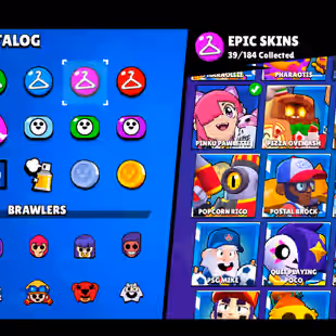 🌟189 SKINS🌟50.600 TROPHY | 88 BRAWLERS | 21 MAX | 11 HYPERCHARGED | INSTANT DELIVERY | FULL ACCESS - Image 43