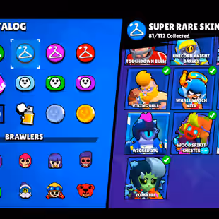 🌟207 SKINS🌟54.300 TROPHY | 88 BRAWLERS | 21 MAX | 11 HYPERCHARGED | INSTANT DELIVERY | FULL ACCESS - Image 31