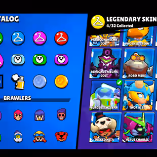 🌟207 SKINS🌟54.300 TROPHY | 88 BRAWLERS | 21 MAX | 11 HYPERCHARGED | INSTANT DELIVERY | FULL ACCESS - Image 38