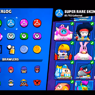 🌟207 SKINS🌟54.300 TROPHY | 88 BRAWLERS | 21 MAX | 11 HYPERCHARGED | INSTANT DELIVERY | FULL ACCESS - Image 20