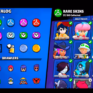 🌟207 SKINS🌟54.300 TROPHY | 88 BRAWLERS | 21 MAX | 11 HYPERCHARGED | INSTANT DELIVERY | FULL ACCESS - Image 11