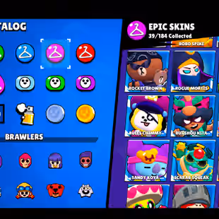 🌟189 SKINS🌟50.600 TROPHY | 88 BRAWLERS | 21 MAX | 11 HYPERCHARGED | INSTANT DELIVERY | FULL ACCESS - Image 41