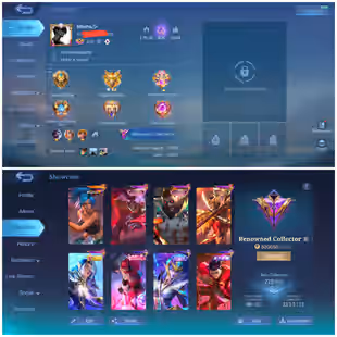 🛑[MG] LEVEL 118 | RENOWED CHOU STUN - 273 RARE SKINS | 128 HEROES | CHEAP PRICE INSTANT DELIVERY - Image 2