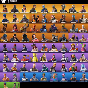 74 skins | OG STW | OG Renegade Raider | Black Knight | Sparkle Specialist | The Reaper | Blue Squire | Mako | 1150 VB - Image 2
