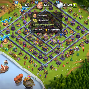 Th15 Almost Max | Hero-90-90-65-40 | Wall Max | Defence Max | Equipment Good | [BH-10] | XP-232 | NC-Yes | BEST-DEAL - Image 1