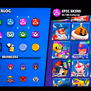 🌟189 SKINS🌟50.600 TROPHY | 88 BRAWLERS | 21 MAX | 11 HYPERCHARGED | INSTANT DELIVERY | FULL ACCESS - Image 47