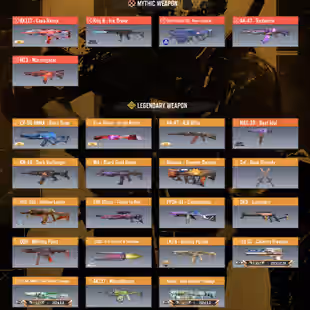 [Level 400] 10 CP Spins | Shotgun Lovers | Mythic Ghost | 5 Mythic n 19 Legendary Weapons | 900 Epic | Activision Only - Image 3