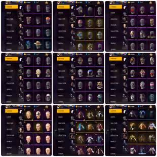 FF Acc || LvL 61 || EVO GUN LEL 7 || BEST ACC FOR START - Image 5