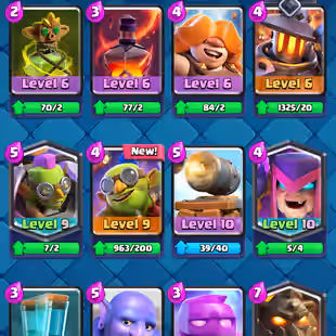 🔥[ 39X CARDS MAX - 17X EVULSION ]🔥 RAREST ONE || 5 ELITE CARDS || 55X EMOTES RARE || LEVEL 53 || TROPHY: 7300 || KT:15 - Image 3