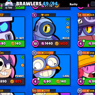 🔥[ 49X BRAWLERS - 17000 TROPHY ]🔥 RAREST ONE || 40X CUTE SKINS || LOWEST PRICE || FAST DELIVERY - Image 5