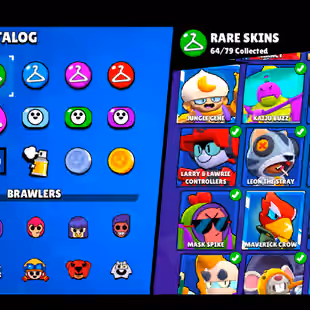 🌟189 SKINS🌟50.600 TROPHY | 88 BRAWLERS | 21 MAX | 11 HYPERCHARGED | INSTANT DELIVERY | FULL ACCESS - Image 14