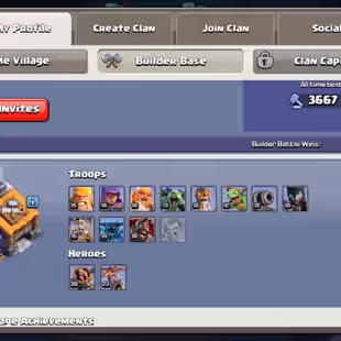 🔥TH-17 XP240 🚀 LEVEL 17.18 WALLS | 3 SCENERY | ELECTRO BOOTS MAX | HIGH HEROS | INSTANT DELIVERY - Image 9
