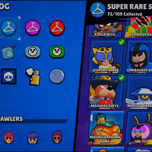 🌟201 SKINS🌟72.400 TROPHY | 93 BRAWLERS | 25 MAX | 14 HYPERCHARGED | INSTANT DELIVERY | FULL ACCESS - Image 29