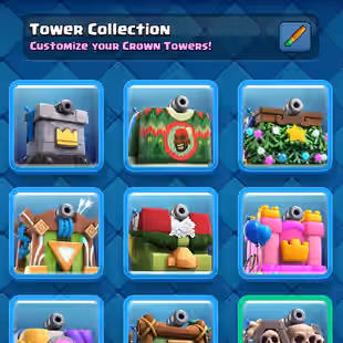 🔥 115 MAX CARDS 🔥 ARENA 24 [] 29 ELITES [] 16 EVOS [] 13800 TROPHIES [] XP62 [] KT15 [] 2183 GEMS [] 112 EMOTES - Image 5