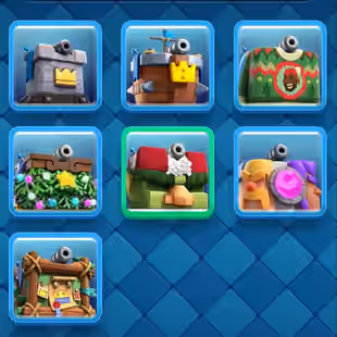 🔥KT15 XP55🔥 | 35 MAX 6 ELITE | 7 EVOLOTIONS | 66 EMOTES | 6 TOWER SKIN | 1093 GEMS | CN FREE | INSTANT DELIVERY - Image 7
