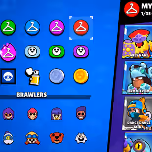 🔥[ 49X BRAWLERS - 17000 TROPHY ]🔥 RAREST ONE || 40X CUTE SKINS || LOWEST PRICE || FAST DELIVERY - Image 14