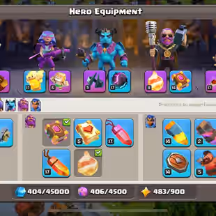 Th15 Almost Max | Hero-90-90-65-40 | Wall Max | Defence Max | Equipment Good | [BH-10] | XP-232 | NC-Yes | BEST-DEAL - Image 6