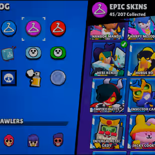 🌟201 SKINS🌟72.400 TROPHY | 93 BRAWLERS | 25 MAX | 14 HYPERCHARGED | INSTANT DELIVERY | FULL ACCESS - Image 42