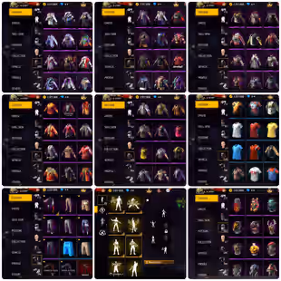 Lvl 77 Ff Acc 🔥9 GUNS MAX🔥 RARE ACC ||  GOOD ACC! - Image 2