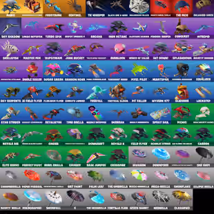 PC PSN Xbox Nintendo 89 skins Black Knight | Sparkle Specialist | The Reaper | Glow | Blue Squire | Merry Mint Axe |Mako - Image 7