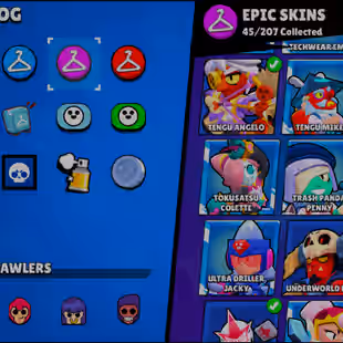 🌟201 SKINS🌟72.400 TROPHY | 93 BRAWLERS | 25 MAX | 14 HYPERCHARGED | INSTANT DELIVERY | FULL ACCESS - Image 52