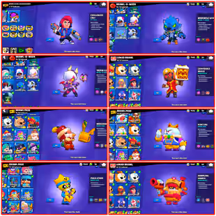✨Most Rarest Account with Lots of OG Skins✨Challenger Colt | Werewolf Leon | Lion Dance Brock | Merchal Gale - Image 2