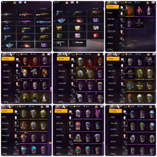 3 GUNS MAX || GOOD SETS AND EMOTS || YELLOW BERZILIAN TROUSERS - Image 2