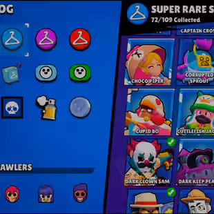 🌟201 SKINS🌟72.400 TROPHY | 93 BRAWLERS | 25 MAX | 14 HYPERCHARGED | INSTANT DELIVERY | FULL ACCESS - Image 25