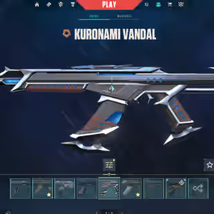 EU 77 skins | Kuronami Full Bundle | Champions 2023 Kunai | Champions 2023 Vandal | Reaver Karambit | Araxys Vandal | Ru - Image 5
