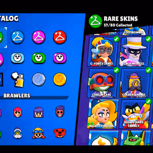 🌟207 SKINS🌟54.300 TROPHY | 88 BRAWLERS | 21 MAX | 11 HYPERCHARGED | INSTANT DELIVERY | FULL ACCESS - Image 13