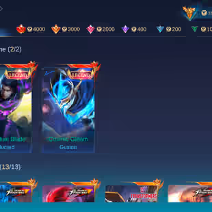 MEGA V🔥2x LEGEND😍472 SKINS | GUS SEMI SET | CHOUKOF | LING lORD SHEN - Image 4