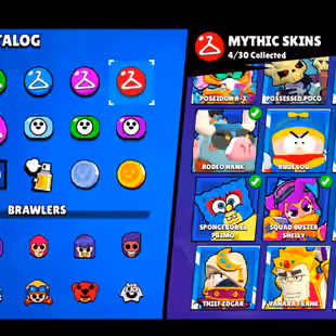 🌟189 SKINS🌟50.600 TROPHY | 88 BRAWLERS | 21 MAX | 11 HYPERCHARGED | INSTANT DELIVERY | FULL ACCESS - Image 50